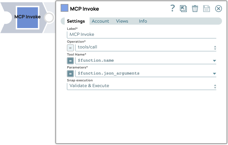 MCP Invoke screenshot
